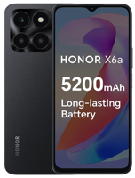 Honor X6A, 4GB RAM, 128GB, 4G, Midnight Black