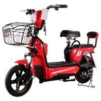 Megawheels Trendy 48 V Grocery Electric Scooter With Pedal - Red