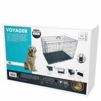 M-PETS Voyager Wire Crate Xl (L106,5 X W71 X H76cm)