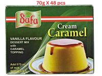 Zahrat Safa Cream Caramel (Pack Of 48 X 70g)