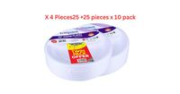 Hotpack Foam Plate 25 +25 Pieces - OPRFP10TP