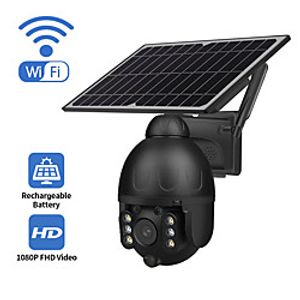 Indoor Outdoor monitoring WiFi Version monitoring ball camera support maximum 128GB SD card solar camera Lightinthebox