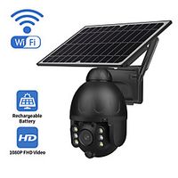 Indoor Outdoor monitoring WiFi Version monitoring ball camera support maximum 128GB SD card solar camera Lightinthebox - thumbnail