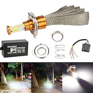 1PCs Motorcycle Headlight Led Bulb Hi-Lo Beam Motorbike HeadLights Head Lamp 12V miniinthebox