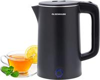 Olsenmark Electric Kettle, Stainless Steel Seamless Inner, Black - OMK2475