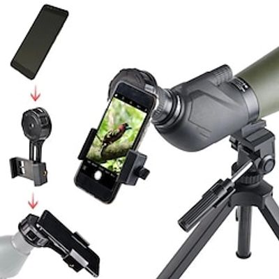 Universal Phone Lens Photography Adapter Mount Adjustable Phone Clip Bracket Telescope Phone Adapter for Binoculars Monocular Lightinthebox