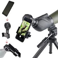 Universal Phone Lens Photography Adapter Mount Adjustable Phone Clip Bracket Telescope Phone Adapter for Binoculars Monocular Lightinthebox - thumbnail