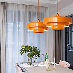 Led Chandelier Ceiling Light Macaron Retro Aluminum Nordic Style Cafe Bar Warm Light 1-Light 110-120V 220-240V Lightinthebox