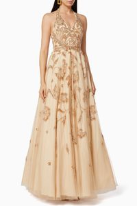 Bead Embellished Gown