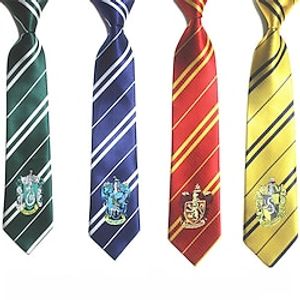 Harry Potter tie House Badge tie Gryffindor DORA Wenclaw Slytherin Lightinthebox