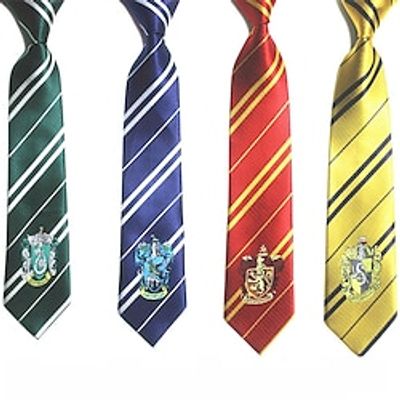Harry Potter tie House Badge tie Gryffindor DORA Wenclaw Slytherin Lightinthebox