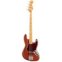 Fender Player Plus Active Jazz 4-String Bass Guitar With Maple Fingerboard Aged - Candy Apple Red - thumbnail