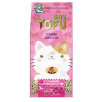 Nutrapet Tofu Clumping Cat Litter Peach Sticks - 7 Liters