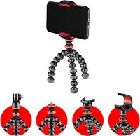 Joby Jb01571-Bww Gorillapod Starter Kit, Flexible Mini Tripod With Universal Smartphone Clamp, Gopro And Torch Mount Up To 325 G Payload, B07S63NNGB