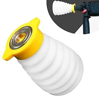 Drill Dust Collector Cover,Silicone Drill Dust Collector with Dust Rings with Yellow Color,Dustproof Tool of Dril Power Tool for Electric Hammer Power Tool Lightinthebox Drill Dust Collector Cover,Silicone Drill Dust Collector with Dust Rings with Yellow Color,Dustproof Tool of Dril Power Tool for Electric Hammer Power Tool Lightinthebox