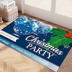 Christmas Mats Tree Washable Festive Christmas Plaid Print Indoor or Outdoor Holiday for Living or Dining Room, Bedroom and Kitchen Area Lightinthebox