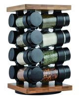 Neoflam Jar Spice Rack Set 16 Bamboo Neoflam Jar Spice Rack Set 16 Bamboo