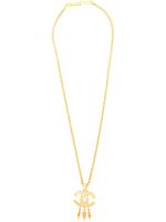 Chanel Pre-Owned chain pendant necklace - GOLD - thumbnail