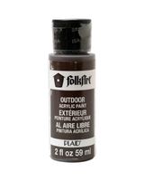 Folkart Outdoor Brush On Burnt Umber 2oz Acrylic Paint