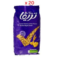 Treva Macaroni Ditalini Rigate Small Shape No.314, 400Gm - Carton of 20 Packs (UAE Delivery Only)