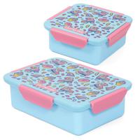 Eazy Kids Lunch Box Set Gen Z Skater - Blue