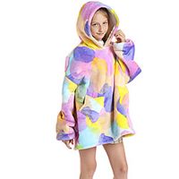 Teenager Hoodie Dinosaur Onesie Pajamas Flannel Fabric Light Green Cosplay For Boys and Girls Animal Sleepwear Cartoon Festival  Holiday Costumes  Bath Robe Lightinthebox - thumbnail