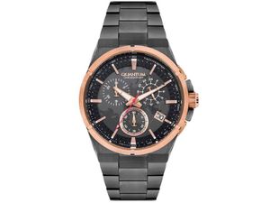 Quantum Mens Chronograph Grey Dial Watch - HNG809.850