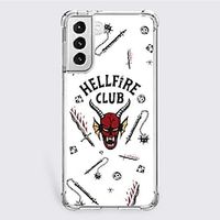 Stranger Things Phone Case For Samsung Galaxy A73 A53 A33 S22 Ultra Plus S21 FE S20 A72 A52 A42 Unique Design Protective Case Dustproof Shockproof Back Cover TPU miniinthebox - thumbnail