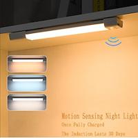 LED Motion Sensor Night Light USB Rechargeable Smart LED Strip Light Dimmable Cable Free Bedroom Cabinet Wine Wardrobe Corridor Lighting Lightinthebox