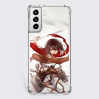 Attack on Titan Cartoon Characters Phone Case For S10 S10 Plus Galaxy S10 E Unique Design Protective Case Shockproof Dustproof Back Cover TPU Lightinthebox - thumbnail