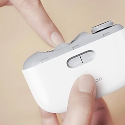 Xiaolang 2in1 Electric Nail Clipper Pro Polishing, USB Rechargeable Nail Trimmer Automatic Nail Cutter Lighting For Baby Adult Lightinthebox