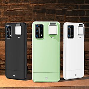 Selfie Ring Fill Light Phone Case For Huawei P40 Pro P30 Pro LED Light Live Beauty Ring Flash Mobile Phone Case For Huawei P20 Pro  Nova 7 Pro miniinthebox