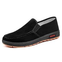 Men's Sneakers Flyknit Shoes Casual Daily Outdoor Walking Shoes Canvas Camel Black Coffee Fall Spring Lightinthebox - thumbnail