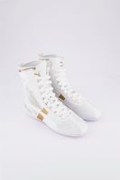 Womens Eskiva Hi Evo Shoes White/Gold - thumbnail