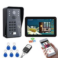 MOUNTAINONE SY908MJK11 - SY908.909MJK12 Wired / Wired  Wireless Photographed / Multifamily video doorbell / Camera 9 inch Ding dong 1204600 Pixel One to One video doorphone miniinthebox - thumbnail