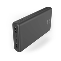 HAMA Power Bank 15000mAh Anthracite, Black (ALU15HD 187238)