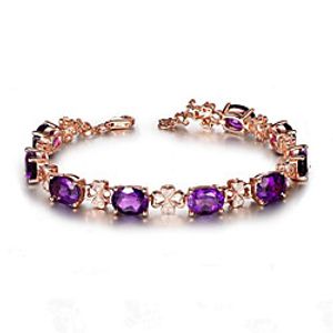 Women's Chain Bracelet Geometrical Flower Fashion Gold Plated Bracelet Jewelry Gold For Gift Daily miniinthebox