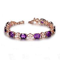 Women's Chain Bracelet Geometrical Flower Fashion Gold Plated Bracelet Jewelry Gold For Gift Daily miniinthebox - thumbnail