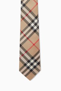 Modern Cut Vintage Check Silk Tie