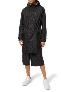 Long Logo Hooded Parka