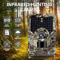 1080P 20MP Tracking Camera Hunting Camera With 120 PIR Sensor 0.3 Trigger Time Tracking Game Camera IP56 Waterproof Used For Wildlife Monitoring Lightinthebox - thumbnail