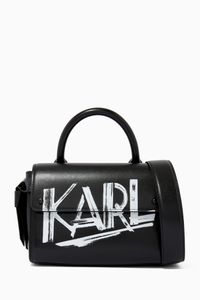 K/Ikon Mini Art Deco Bag in Leather