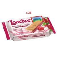 Loacker Raspberry Yoghurt Wafers 25X37.5G