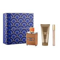 Carolina Herrera Ch Men Insignia Leather 3Pcs(Edp 100Ml+After Shave Balm 100Ml+Edp 10Ml) Set