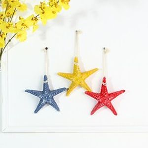 Starfish Ornament Decorative Objects Resin Modern Contemporary for Home Decoration Gifts 1pc miniinthebox