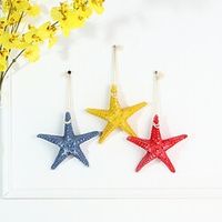 Starfish Ornament Decorative Objects Resin Modern Contemporary for Home Decoration Gifts 1pc miniinthebox - thumbnail