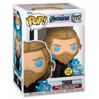 Funko Pop Avengers Endgame - Thor With Thunder Glow-In-The-Dark Exclusive