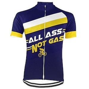 21Grams Men's Short Sleeve Cycling Jersey Purple Bike Top Mountain Bike MTB Road Bike Cycling Spandex Polyester Breathable Quick Dry Moisture Wicking Sports Clothing Apparel  Athleisure Lightinthebox