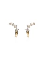 Melissa Kaye 18K gold Aria Dagger diamond earrings - thumbnail