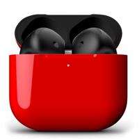Merlin Craft Customized Apple Airpods 4 Dual Red